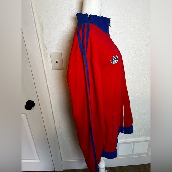 Adidas Vintage Look Philadelphia 76ers Zip Up Sweatshirt - Picture 9 of 9